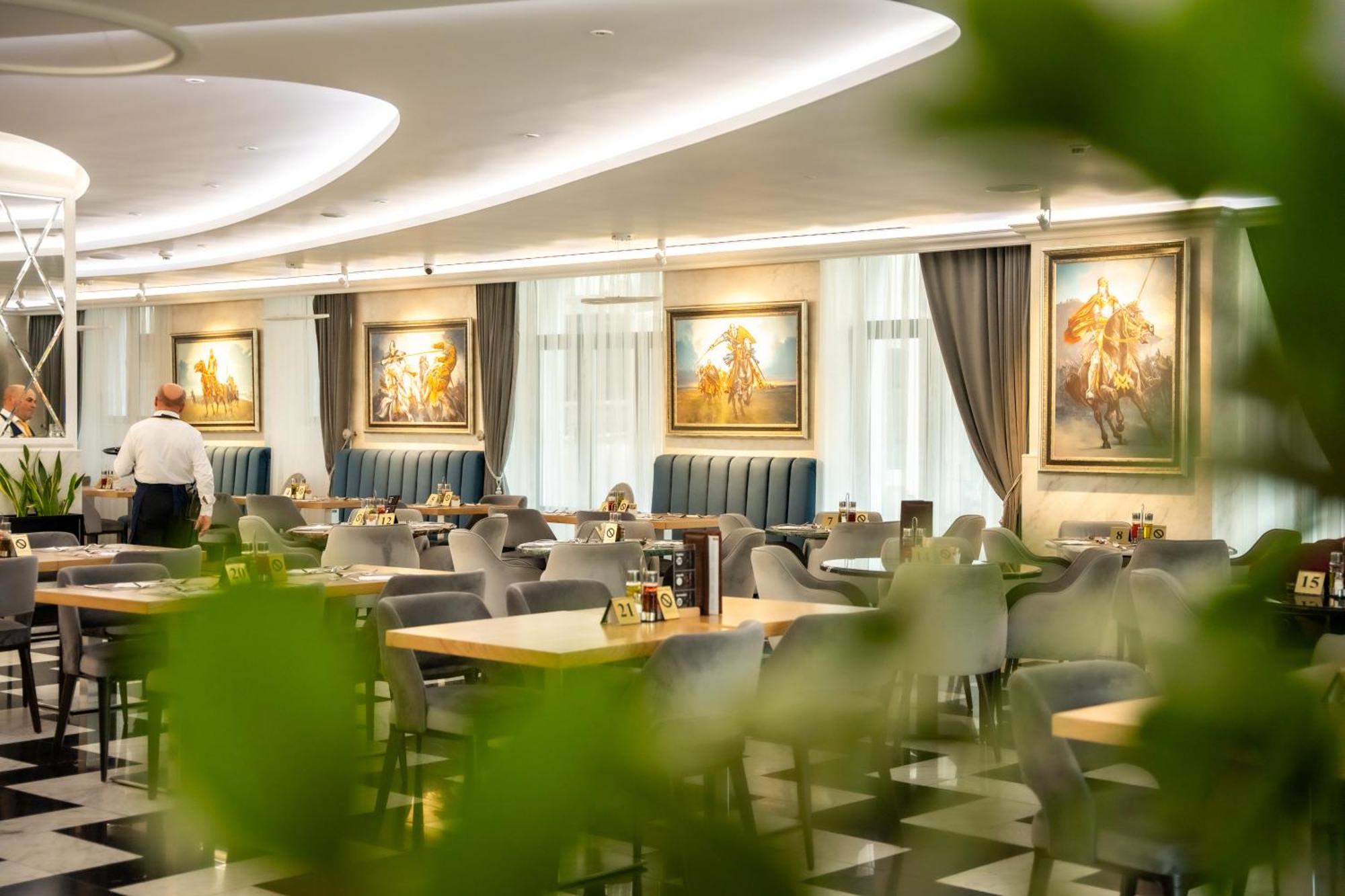 A Hoteli - Hotel Park Vrnjačka Banja エクステリア 写真 The restaurant